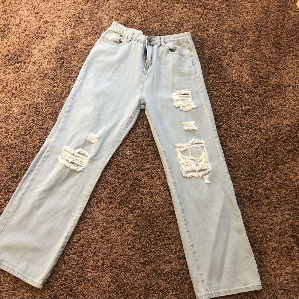 Light blue jeans, size: Medium